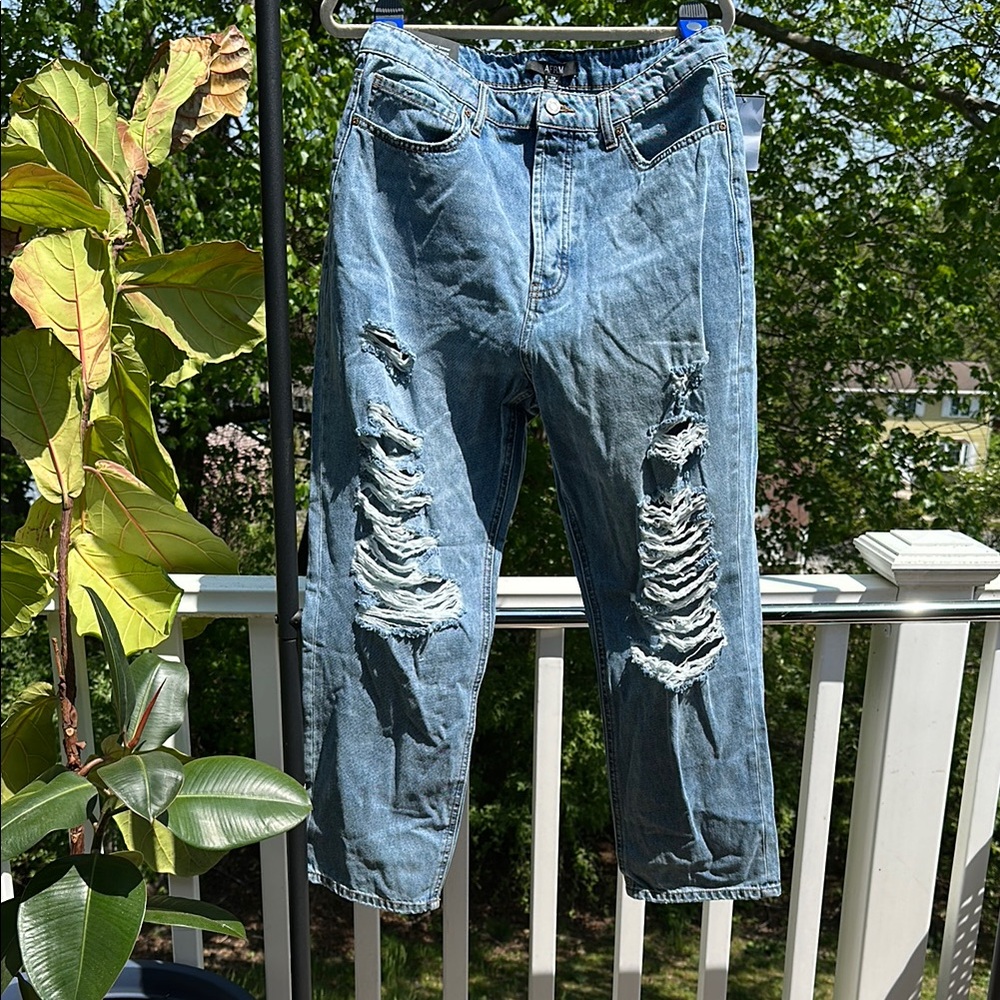NWT Lapis Wash AFRM Boyfriend Relaxed Fit Jeans